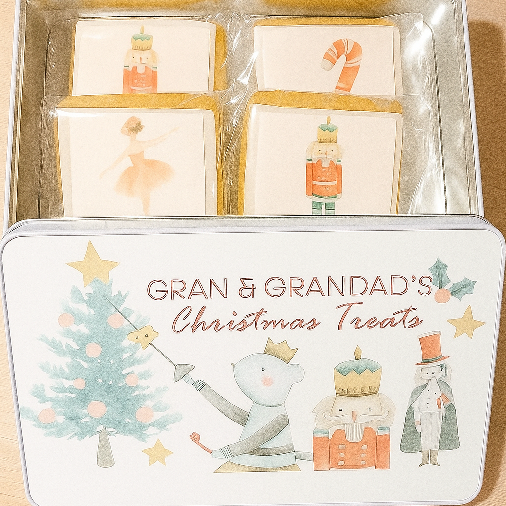 Personalised Christmas Treat Tin