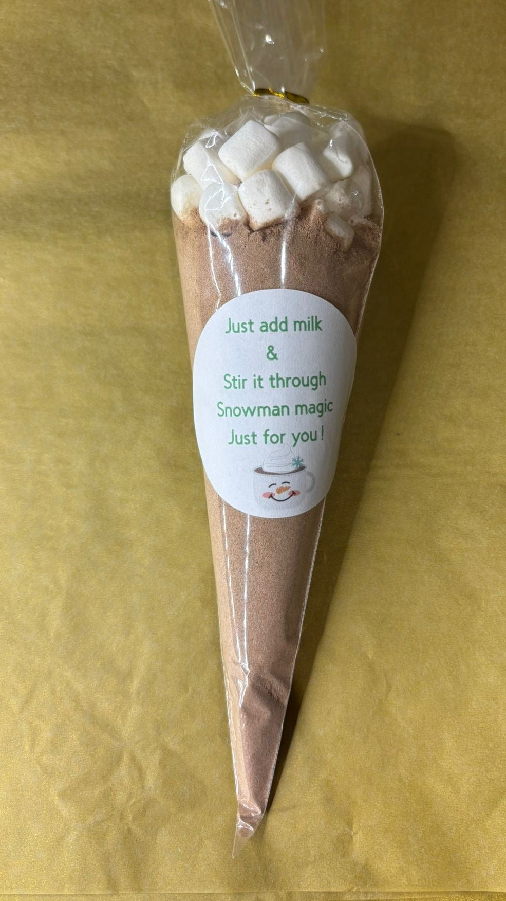 Snowman Soup (Hot Chocolate with Marshmallows)