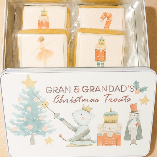 Personalised Christmas Treat Tin