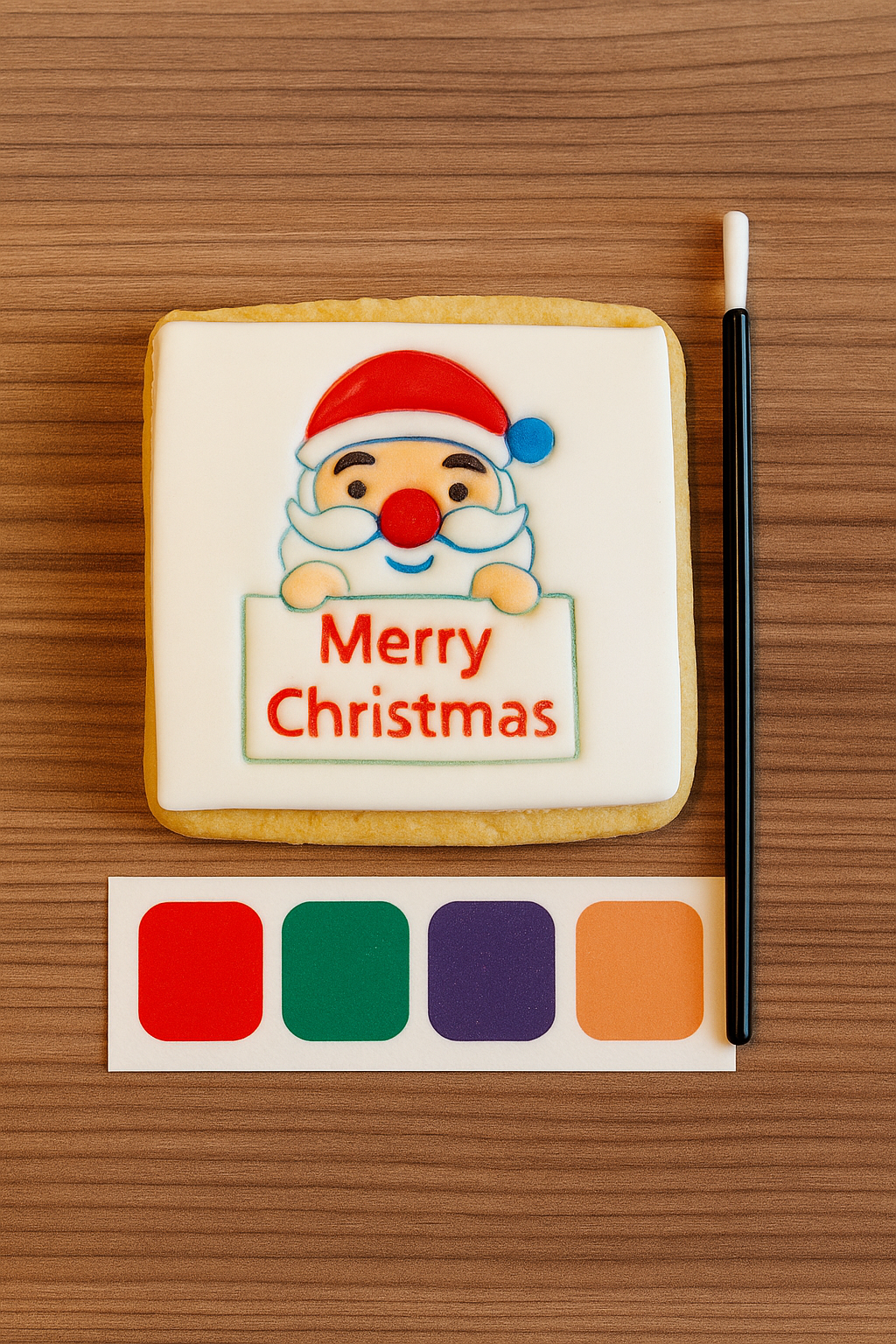 Paint Your Own Christmas Biscuit