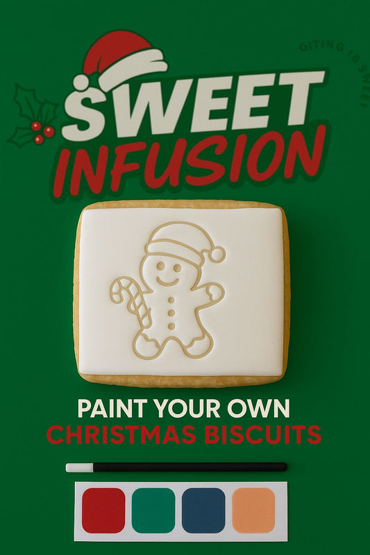 Paint Your Own Christmas Biscuit